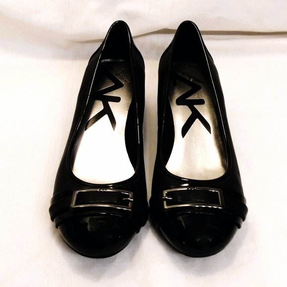 Anne Klein Sport Shoes With Wedge Heel-7M-Patent Leather/Material - Picture 2 of 16
